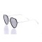 Жіночі сонцезахисні окуляри 10115 срібні з ртутною лінзою . Photo 1