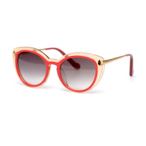 Louis Vuitton сонцезахисні окуляри 11334 червоні з коричневою лінзою 