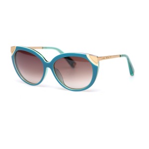 Louis Vuitton сонцезахисні окуляри 11352 сині з коричневою лінзою 