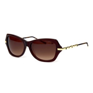 Louis Vuitton сонцезащитные очки 11923 коричневые с коричневой линзой 