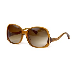 Louis Vuitton сонцезахисні окуляри 12237 коричневі з коричневою лінзою 