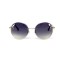 Louis Vuitton сонцезащитные очки 12262 серебряные с серой линзой . Photo 2