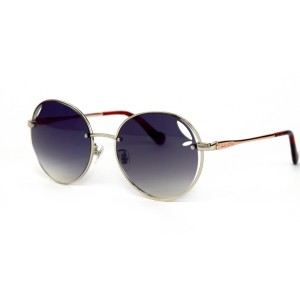 Louis Vuitton сонцезащитные очки 12262 серебряные с серой линзой 
