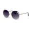 Louis Vuitton сонцезахисні окуляри 12263 срібні з чорною лінзою . Photo 1