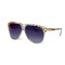 Louis Vuitton сонцезащитные очки 12267 прозрачные с металл/пластик линзой . Photo 1