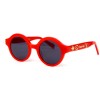Louis Vuitton сонцезащитные очки 12271 красные с чёрной линзой 