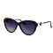 Louis Vuitton сонцезащитные очки 12274 чёрные с сиреневой линзой . Photo 1