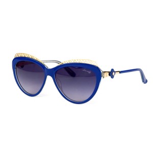 Louis Vuitton сонцезахисні окуляри 12275 сині з сірою лінзою 
