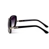 Louis Vuitton сонцезащитные очки 12278 чёрные с чёрной линзой 