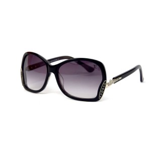 Louis Vuitton сонцезахисні окуляри 12278 чорні з чорною лінзою 