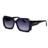Louis Vuitton сонцезахисні окуляри 12281 чорні з бузковою лінзою 