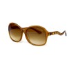 Louis Vuitton сонцезахисні окуляри 12284 коричневі з коричневою лінзою 