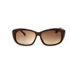Louis Vuitton сонцезащитные очки 12299 коричневые с коричневой линзой 