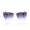 Жіночі сонцезахисні окуляри 10123 золоті з фіолетовою лінзою . Photo 2