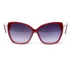 Marc Jacobs сонцезащитные очки 11463 бордовые с фиолетовой линзой 
