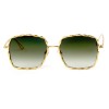 Marc Jacobs сонцезащитные очки 11669 золотые с зелёной линзой 