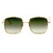 Marc Jacobs сонцезащитные очки 11669 золотые с зелёной линзой . Photo 2