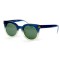 Marc Jacobs сонцезахисні окуляри 11673 сині з зеленою лінзою . Photo 1