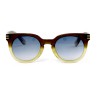 Marc Jacobs сонцезащитные очки 11674 коричневые с синий линзой 