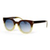 Marc Jacobs сонцезахисні окуляри 11674 коричневі з синьою лінзою 