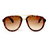 Marc Jacobs сонцезахисні окуляри 11677 леопардові з коричневою лінзою 