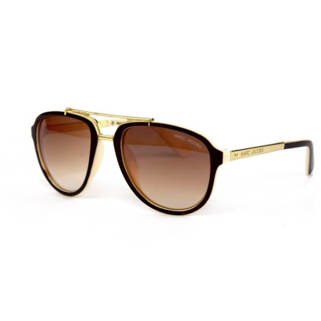 Marc Jacobs сонцезахисні окуляри 12184 коричневі з коричневою лінзою 
