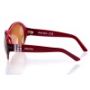 Miu Miu сонцезащитные очки 10067 хаки с коричневой линзой 