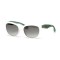 Miu Miu сонцезащитные очки 11476 белые с зелёной линзой . Photo 1