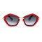 Miu Miu сонцезащитные очки 11477 красные с чёрной линзой . Photo 2