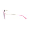Miu Miu сонцезащитные очки 11478 чёрные с розовой линзой 