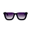 Miu Miu сонцезащитные очки 11855 черные с фиолетовой линзой 