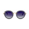 Miu Miu сонцезащитные очки 11856 серые с фиолетовой линзой 