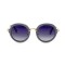 Miu Miu сонцезащитные очки 11856 серые с фиолетовой линзой . Photo 2