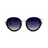 Miu Miu сонцезахисні окуляри 11857 чорні з чорною лінзою 