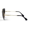 Miu Miu сонцезахисні окуляри 11863 чорні з чорною лінзою 