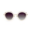 Miu Miu сонцезахисні окуляри 11864 прозорі з коричневою лінзою 