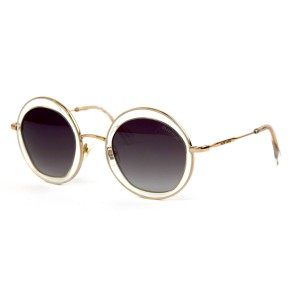 Miu Miu сонцезащитные очки 11864 прозрачные с коричневой линзой 
