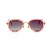 Miu Miu сонцезащитные очки 11869 розовые с коричневой линзой 
