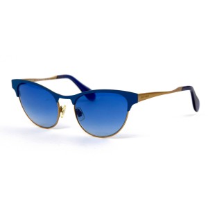 Miu Miu сонцезащитные очки 11874 синие с синий линзой 