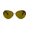 Miu Miu сонцезащитные очки 11875 золотые с коричневой линзой 