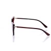 Женские сонцезащитные очки 10136 коричневые с коричневой линзой 