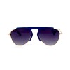 Miu Miu сонцезащитные очки 11879 синие с чёрной линзой 