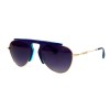 Miu Miu сонцезахисні окуляри 11879 сині з чорною лінзою 