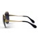 Miu Miu сонцезащитные очки 11888 золотые с чёрной линзой . Photo 3