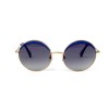 Miu Miu сонцезахисні окуляри 11889 сині з чорною лінзою 