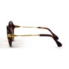 Miu Miu сонцезащитные очки 11995 коричневые с коричневой линзой 
