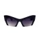 Miu Miu сонцезащитные очки 12102 чёрные с чёрной линзой . Photo 2