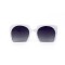 Miu Miu сонцезащитные очки 12103 белые с черной линзой . Photo 2