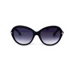 Miu Miu сонцезащитные очки 12169 чёрные с чёрной линзой 