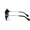 Miu Miu сонцезахисні окуляри 12169 чорні з чорною лінзою 